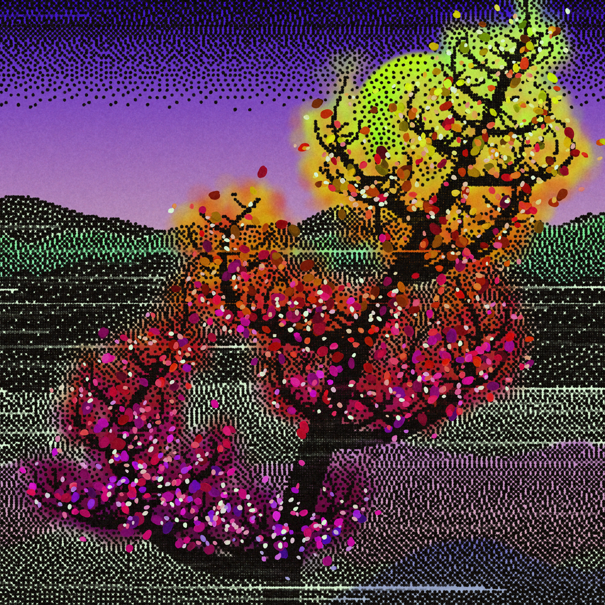 Dithered Branches #24 static token preview