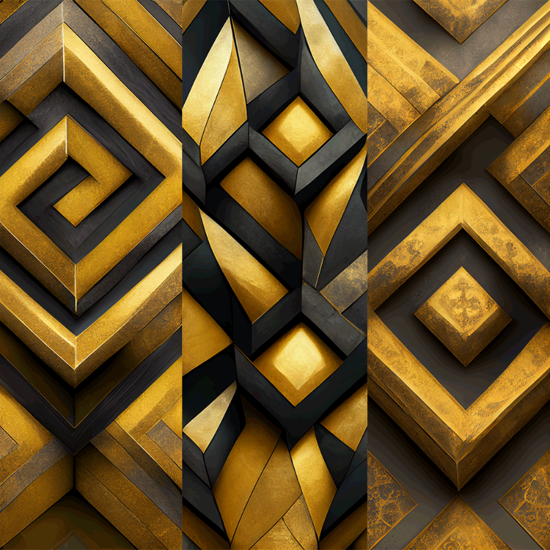 AI Gold #15 static token preview