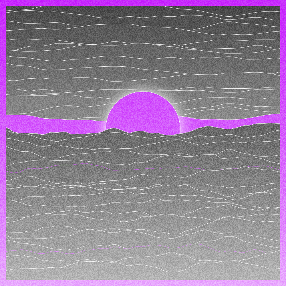 Sunset in Hashland #6 static token preview