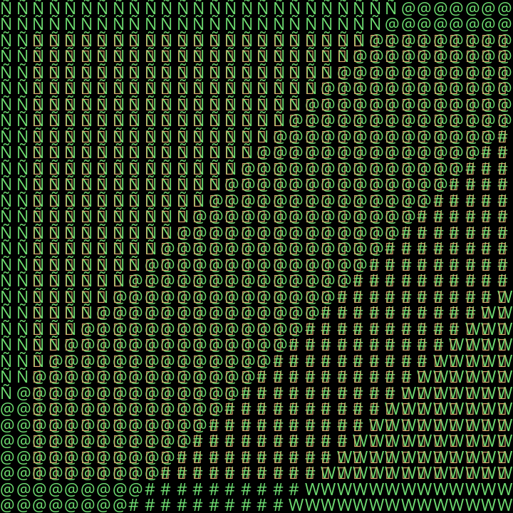 asciimatic #8 static token preview