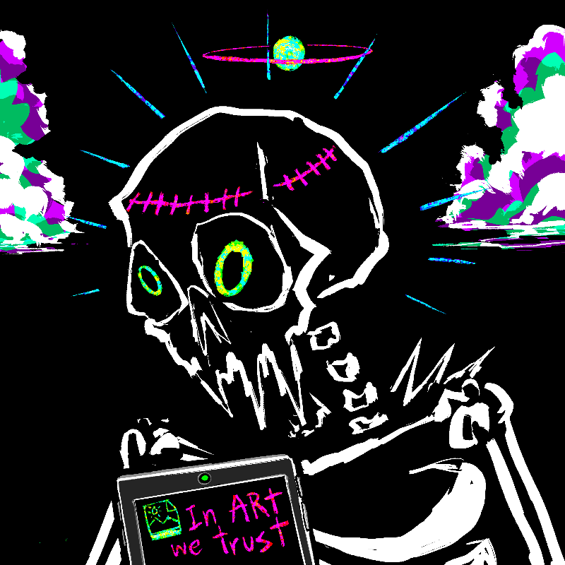 XERIES'S SKELETONS #22 static token preview