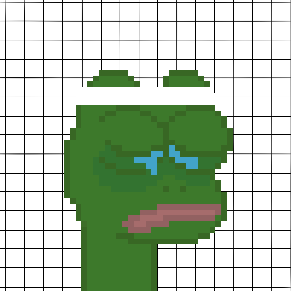 LITTLE PEPE CLUB (fxhash 1.0 batch) #15 static token preview