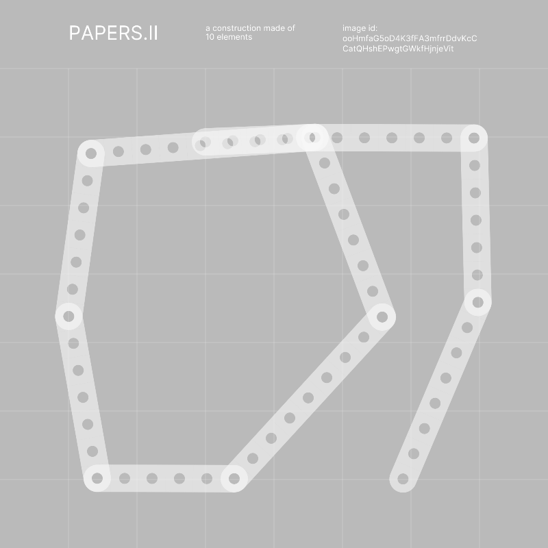 PAPERS.II #10 static token preview