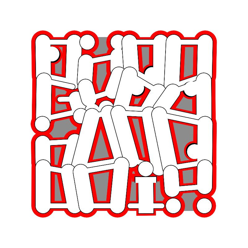 "Alphabetic signs" -WHITE TEST- (Preview) #5 static token preview