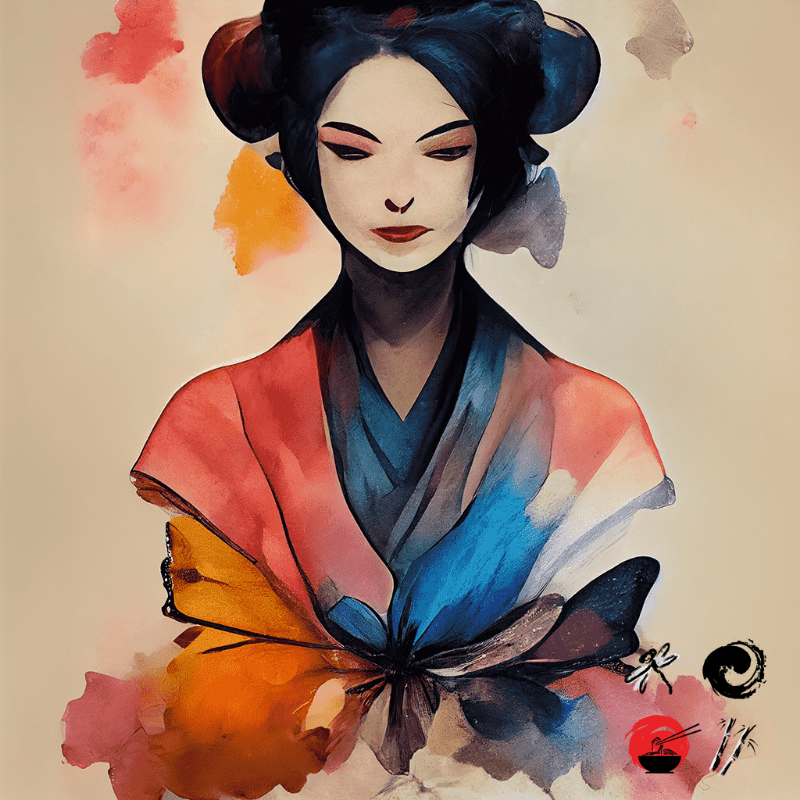 Butterfly Geisha #12 static token preview