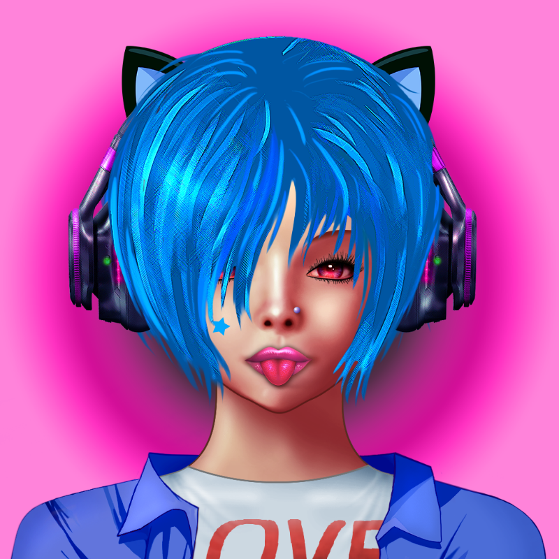 HiFi Girlz #11 static token preview