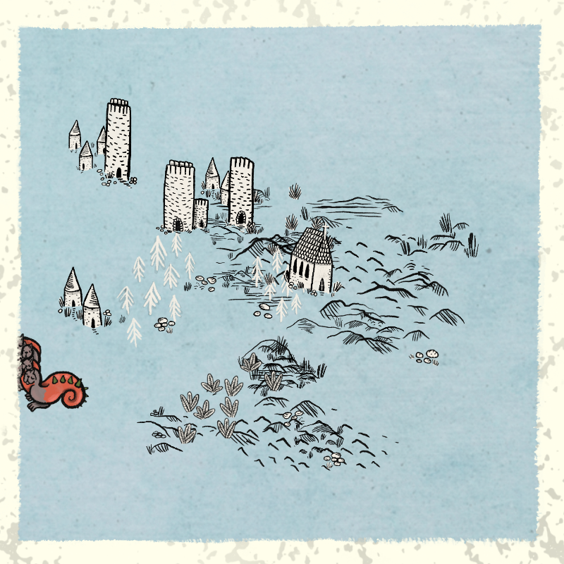 Medieval Village #6 static token preview