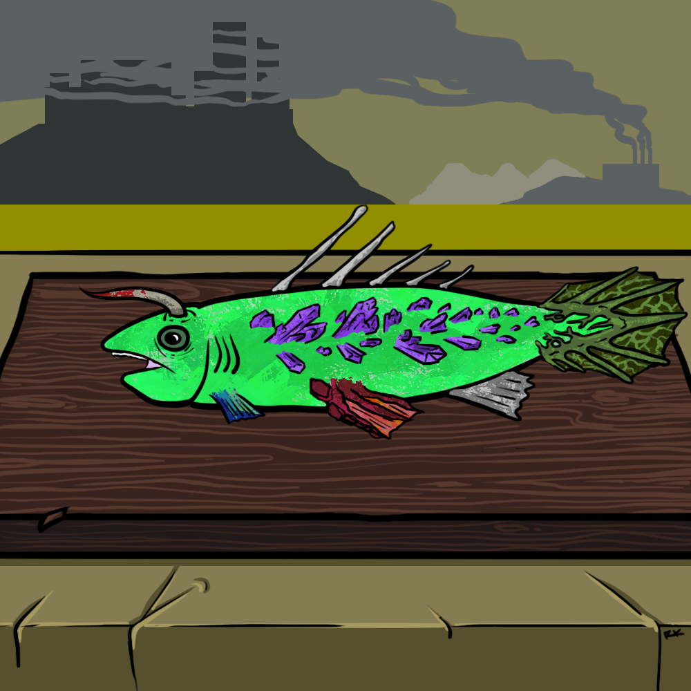 Monstrous Catch #23 static token preview