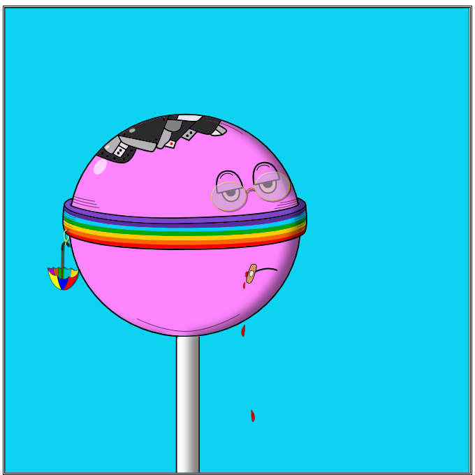 BORED LOLLIPOP #9 static token preview