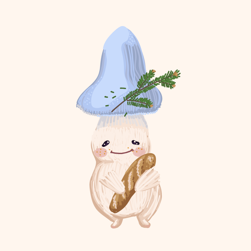 Cute Mushrooms Forest Guys #23 static token preview