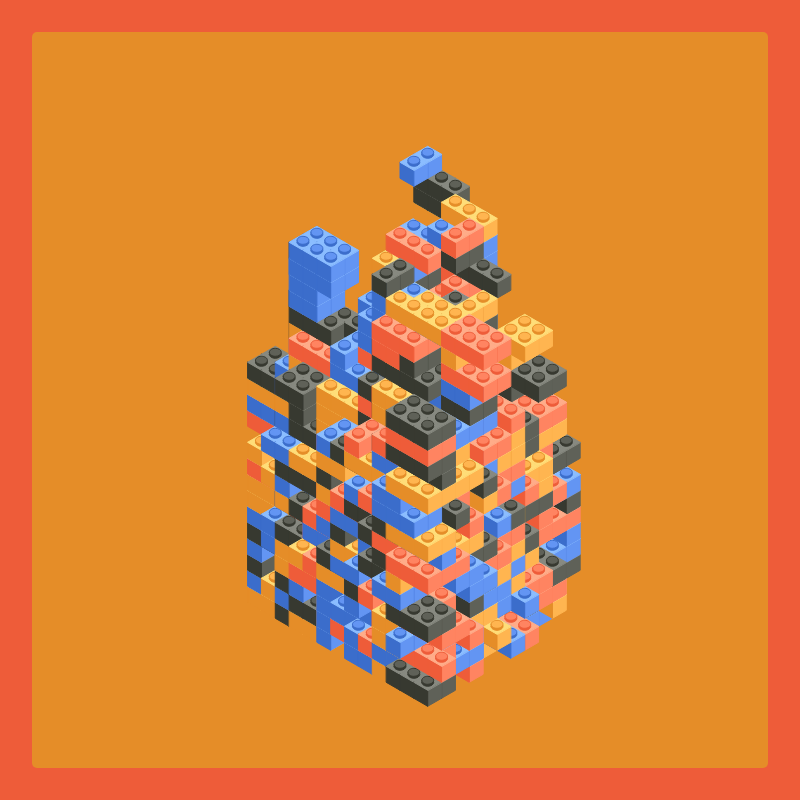 Lego Tower #14 static token preview