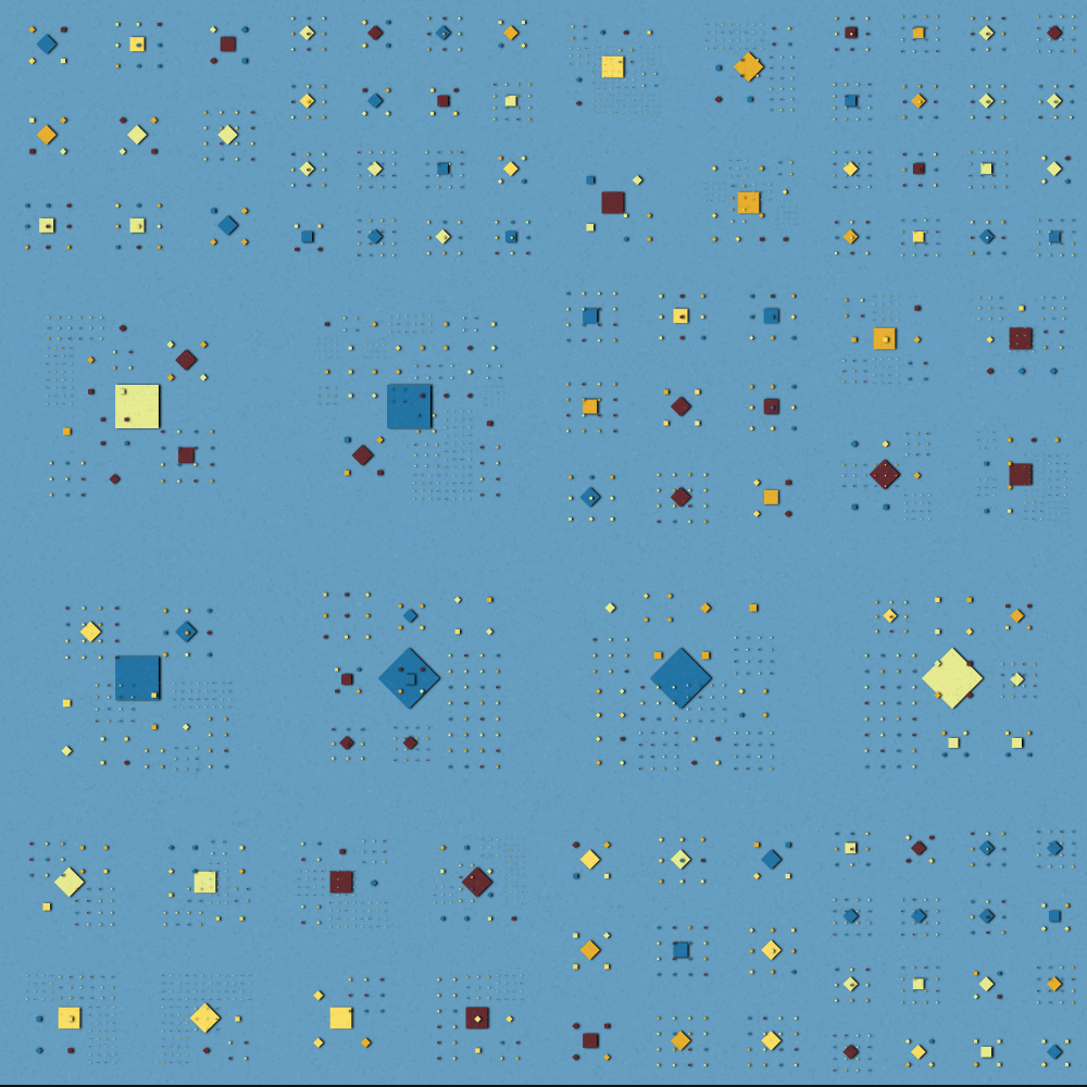 Square pattern v2 #14 static token preview