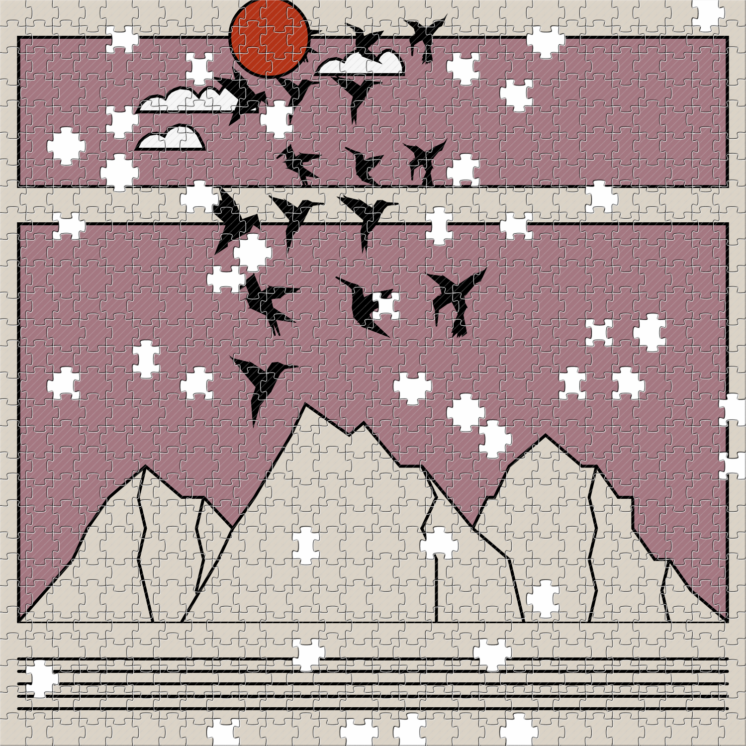 Puzzles & Birds #10 static token preview