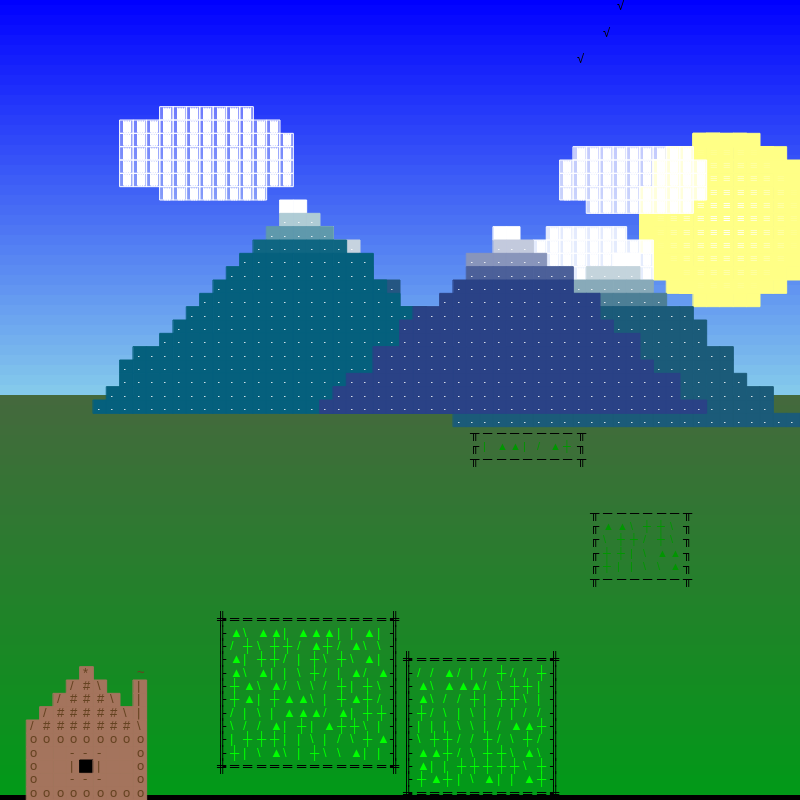 Ascii Timescapes #21 static token preview