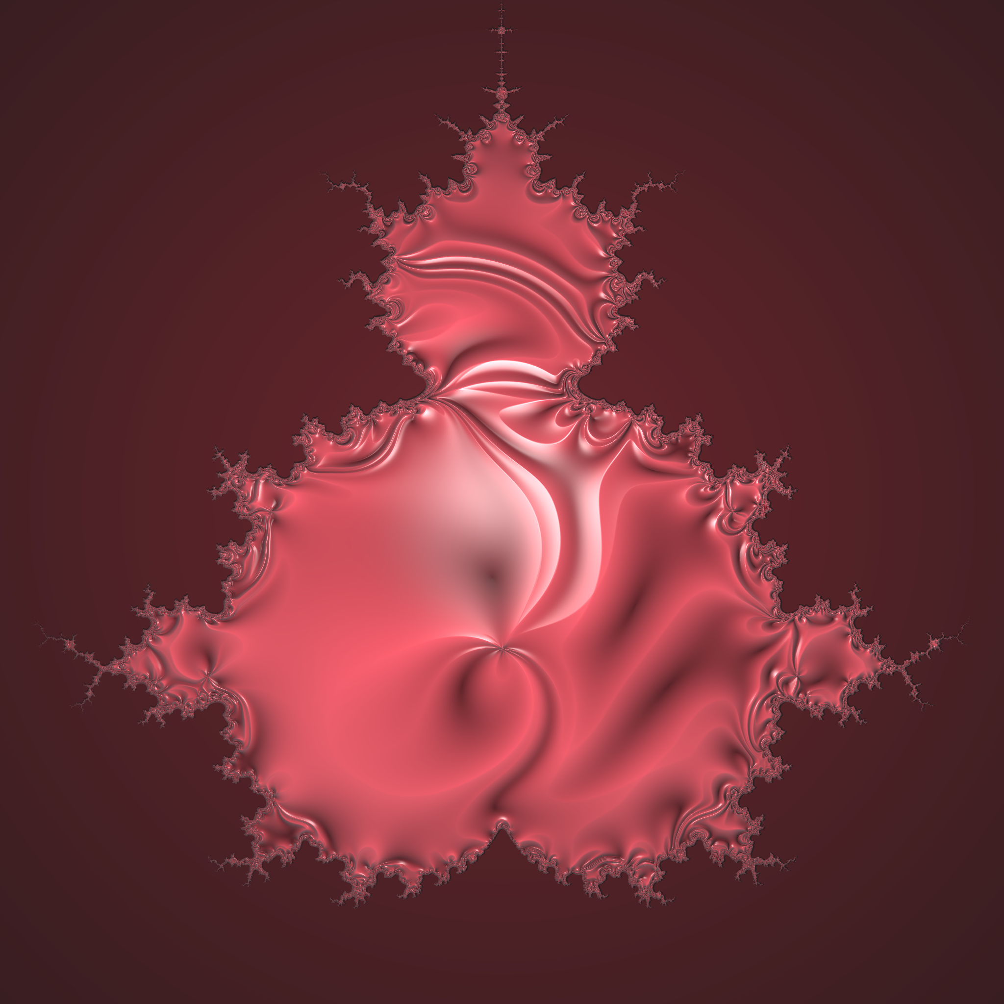 Warped Mandelbrot Fractal #25 static token preview