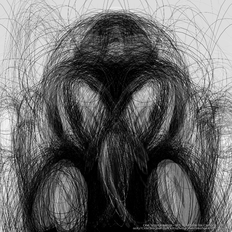 One Tezo Drawings #13 static token preview