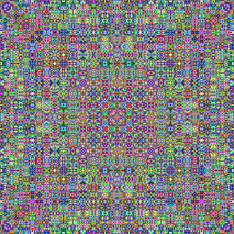 Kaleidoscopic Nexus #15 static token preview