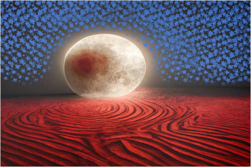 (Red) Moon #26 static token preview