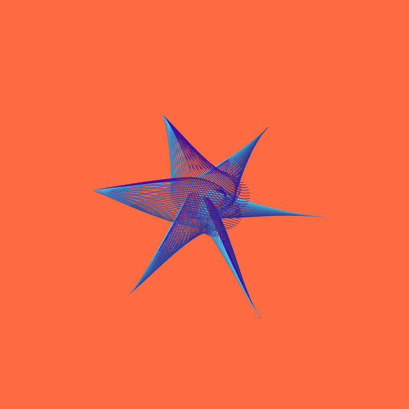 Bezier Jellyfish #10 static token preview