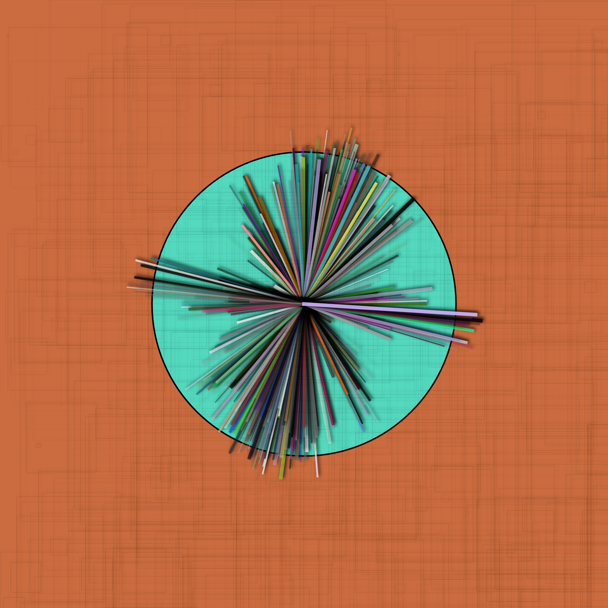 P5Js Thoughts V6 #8 static token preview