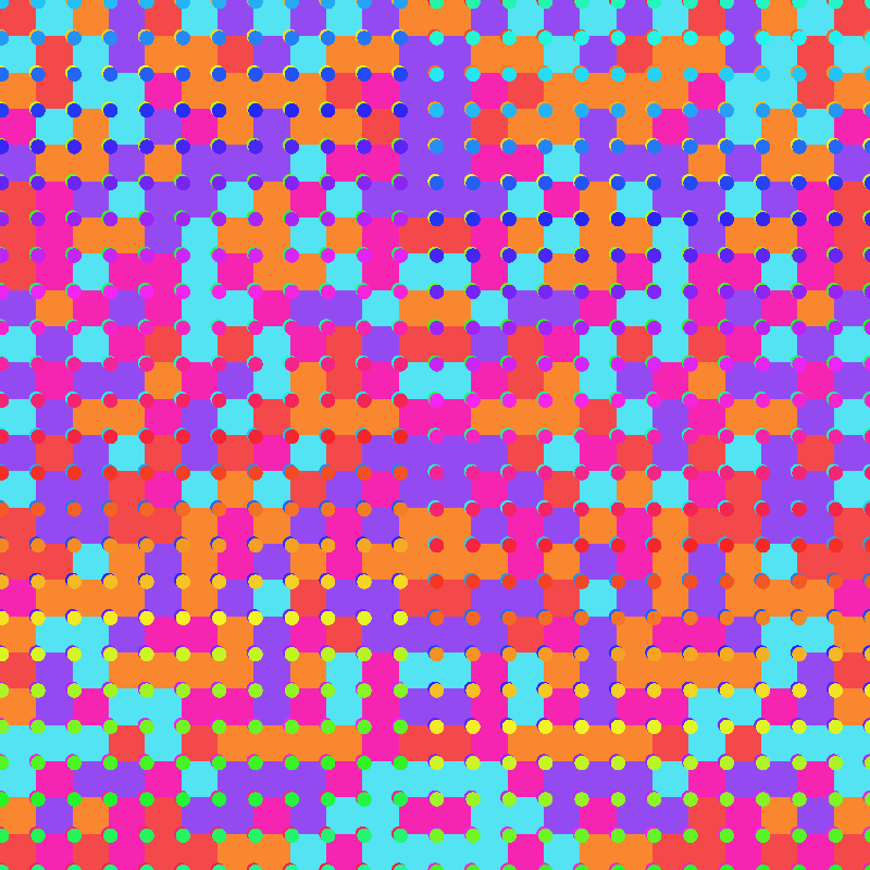 Squares and dots #25 static token preview