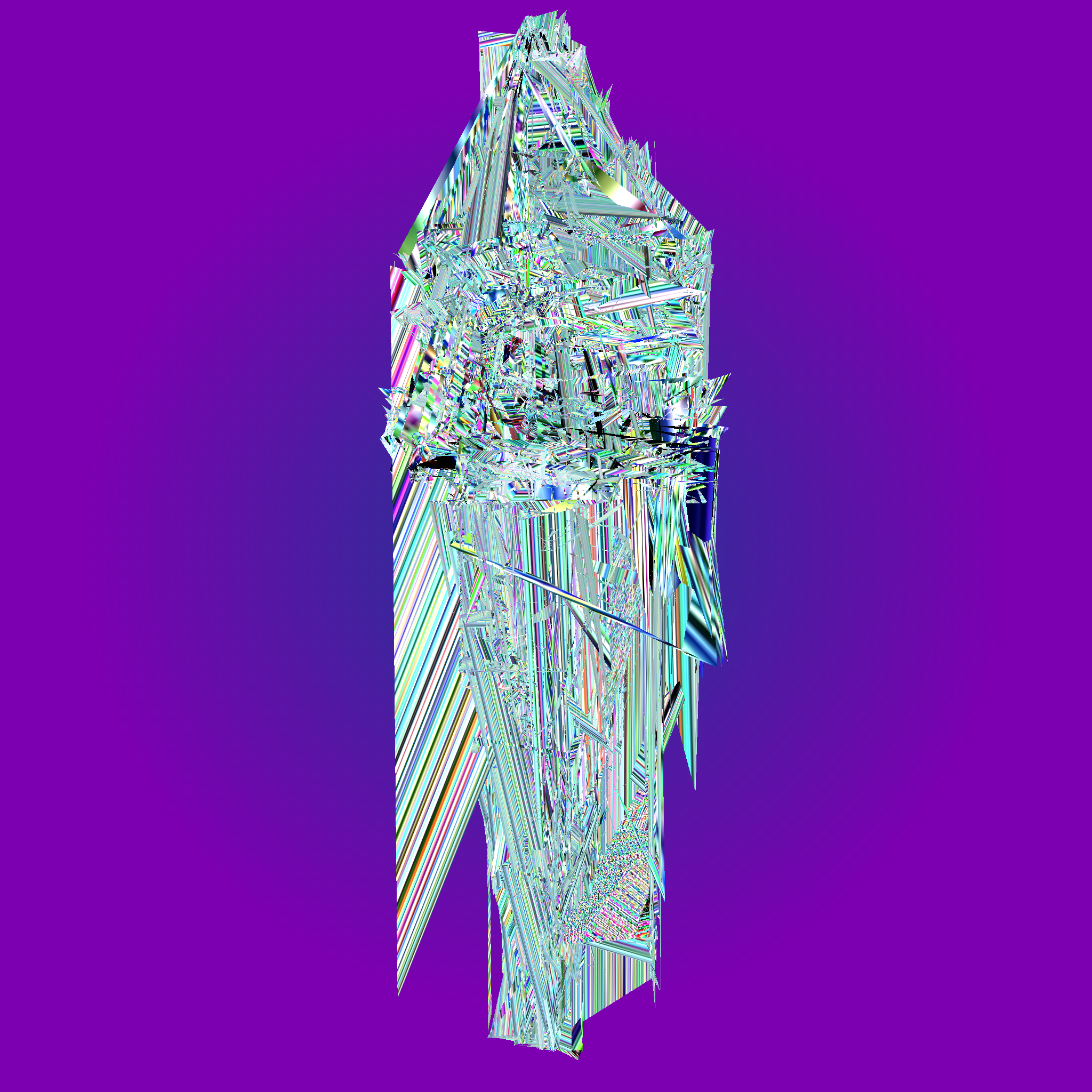 Genuary 3 🍦 Glitch Art #10 static token preview