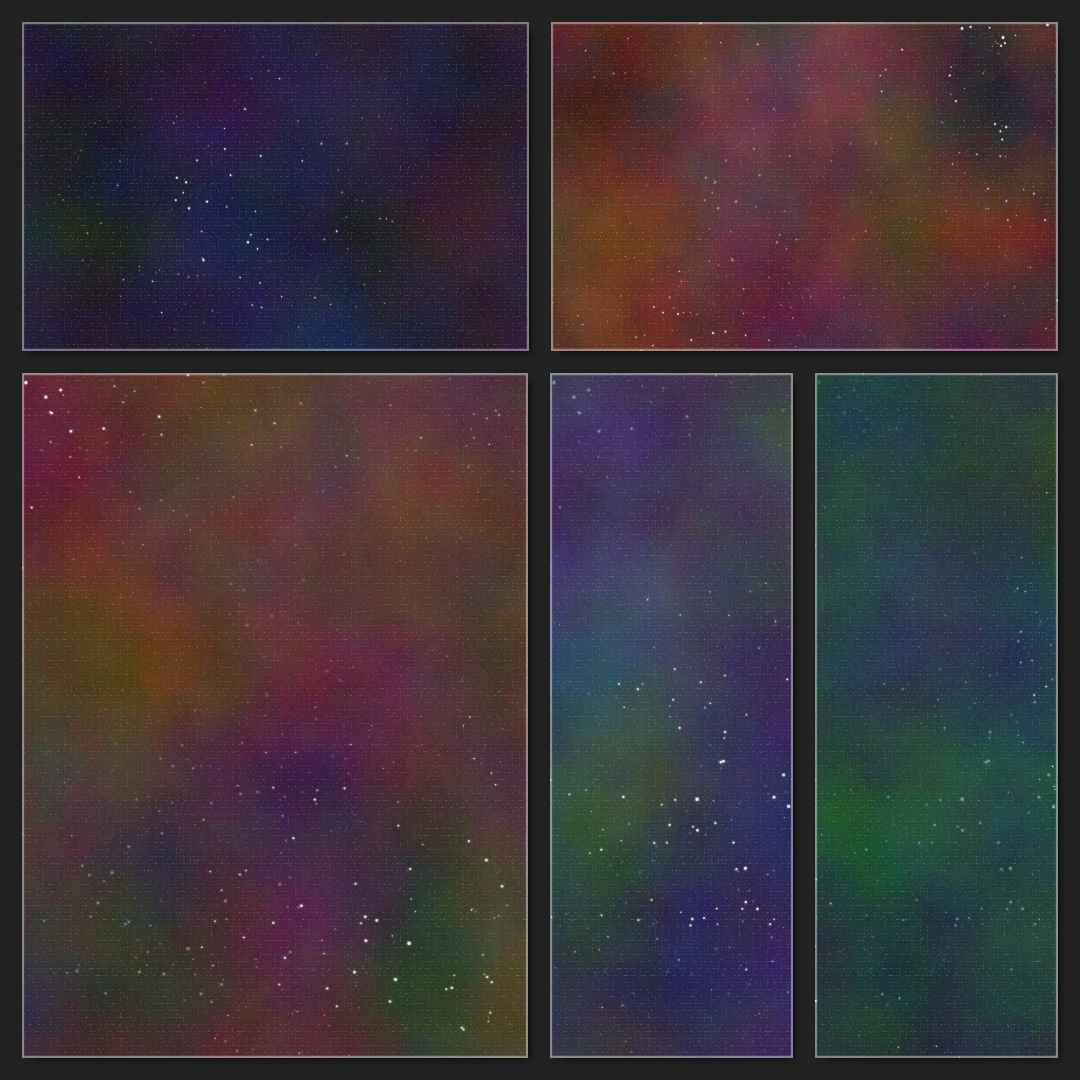 Nebula Clusters #10 static token preview