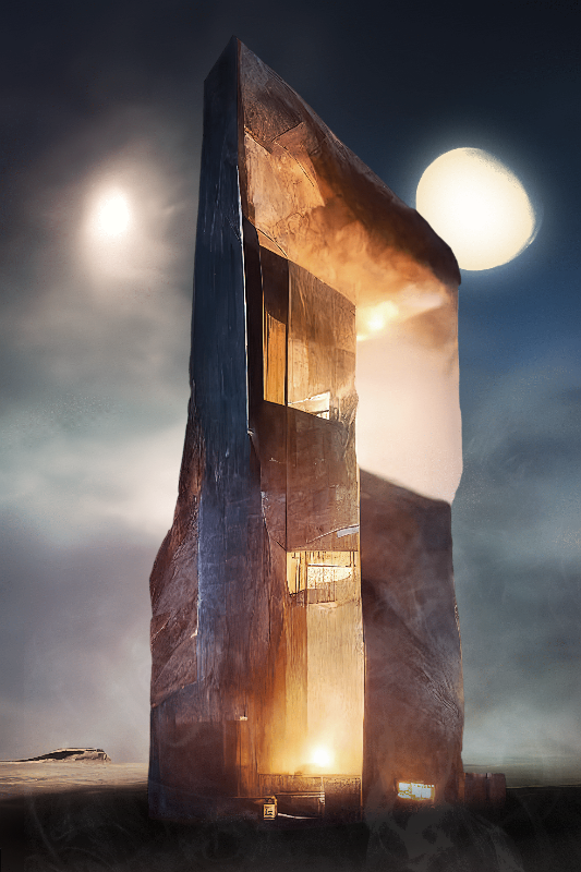 Desert Solitude #5 static token preview