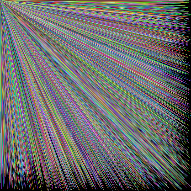 Colorful Lines #12 static token preview