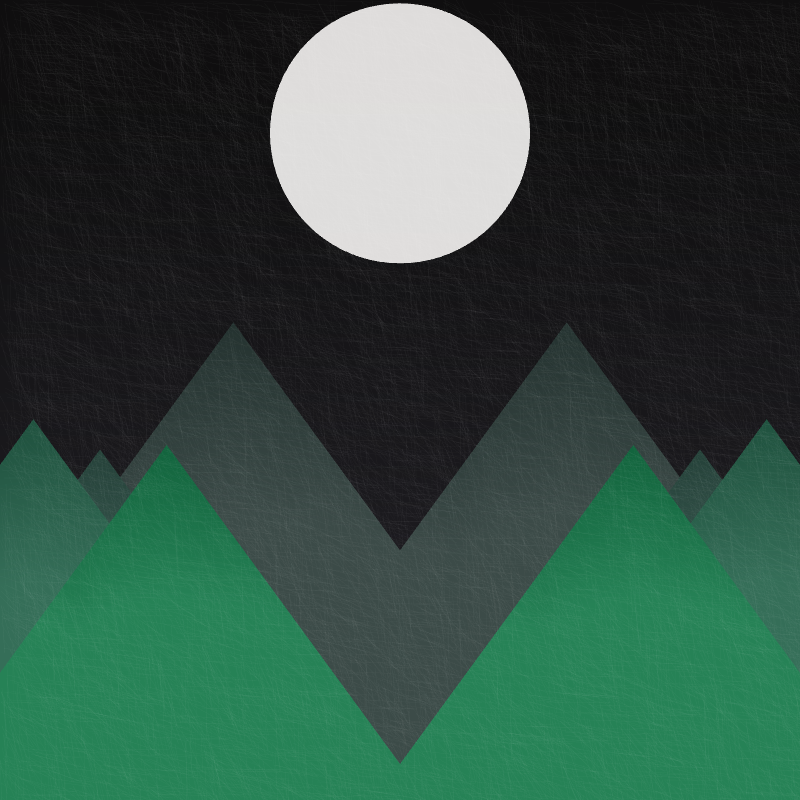Mountain view #1 static token preview