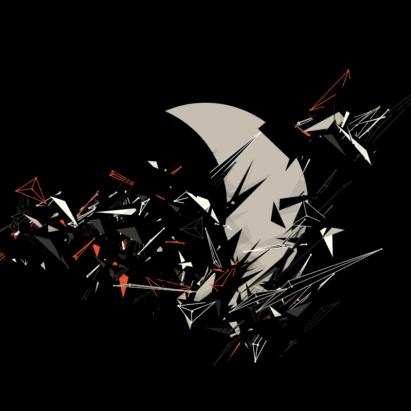 Machine 8: dark clouds #20 static token preview
