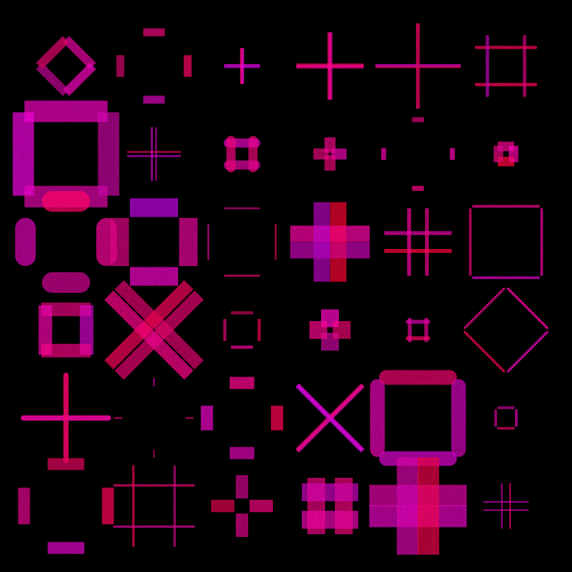 Hash Grid #23 static token preview