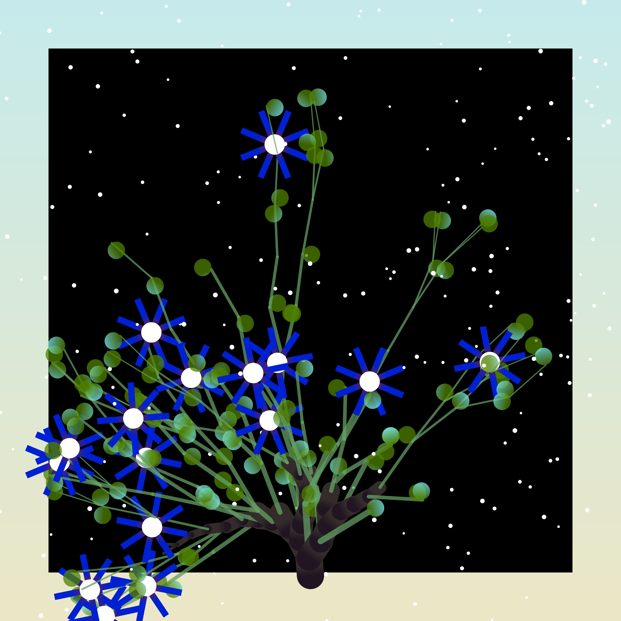 Some generative winter trees #13 static token preview