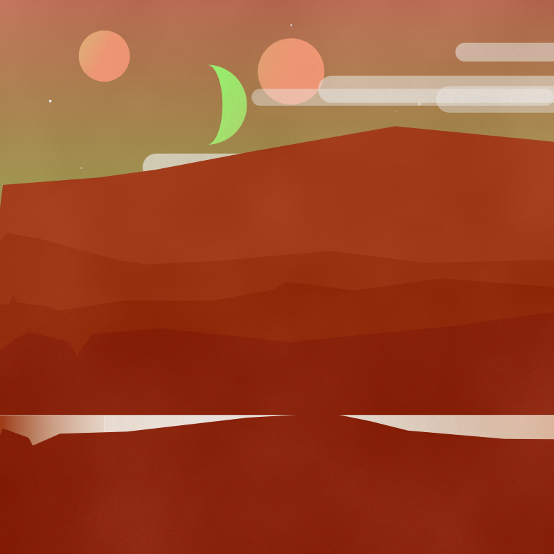 Twilight Canyon #3 static token preview