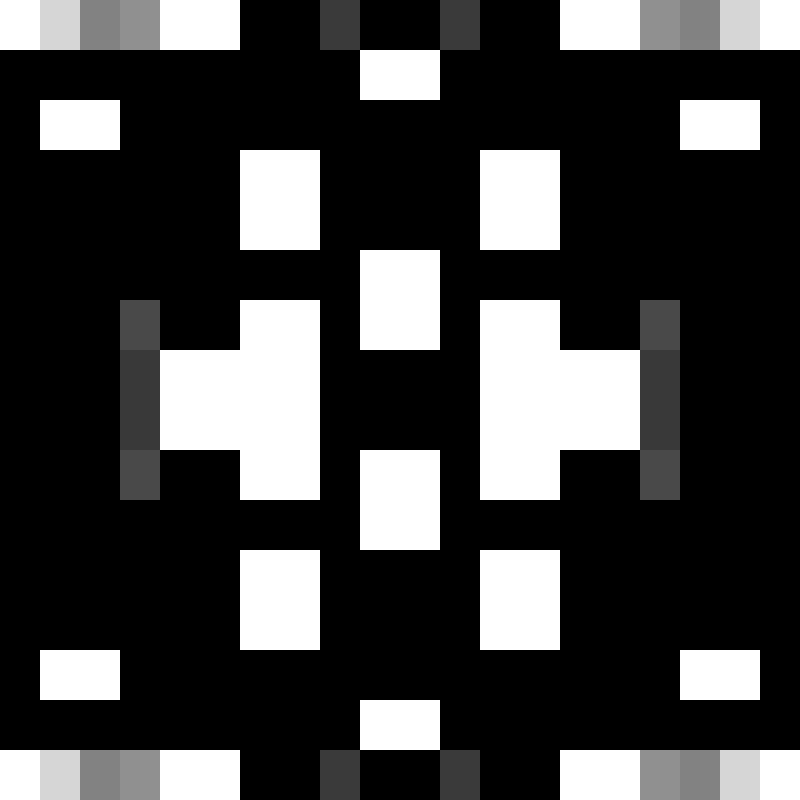 QR Glyphs Invaders #20 static token preview