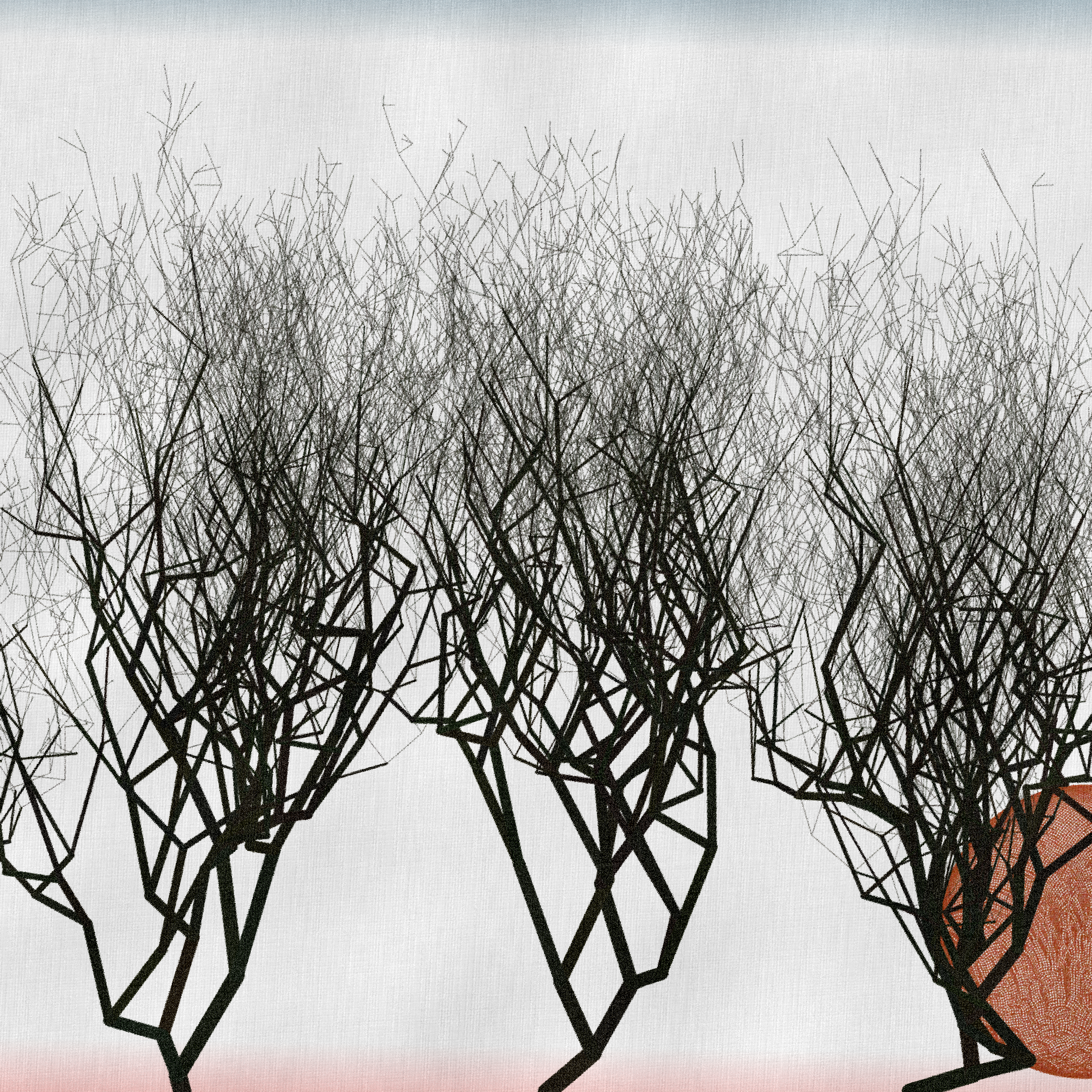 Three dead trees on earth #13 static token preview