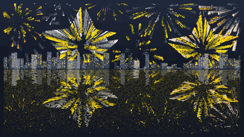 Fireworks #19 static token preview