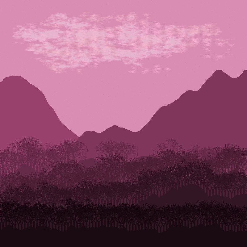 Generative Mountains #24 static token preview