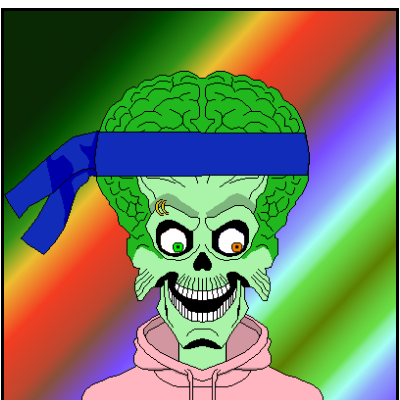 77 Weird Aliens #18 static token preview