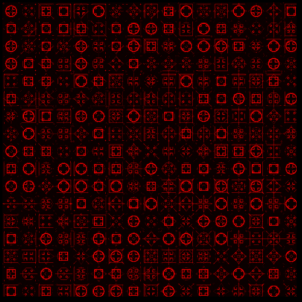 colorized_geometric_pattern #17 static token preview