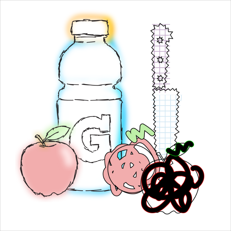 gatorade and apples #24 static token preview
