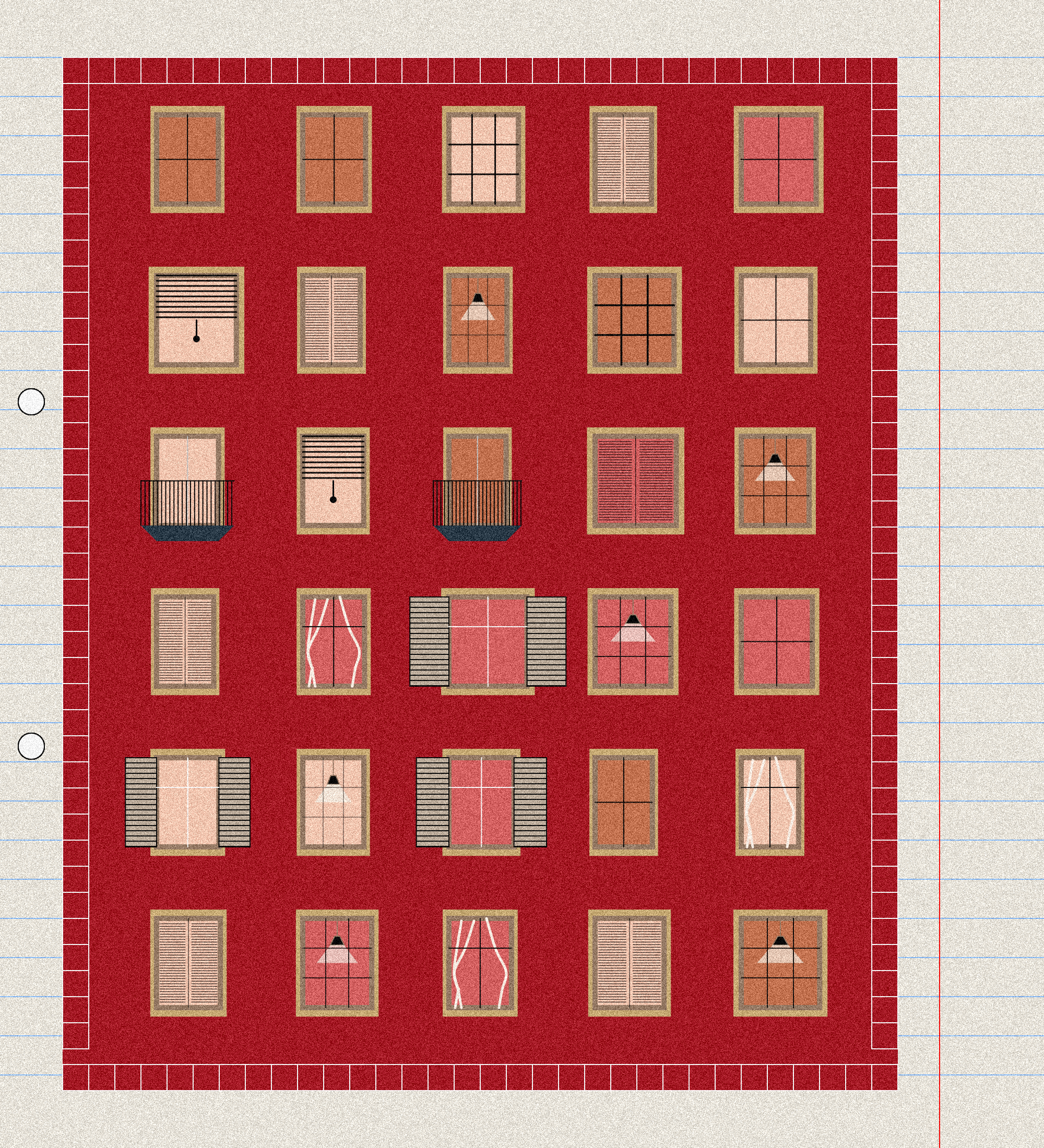 sketchbook page 9: windows #1 static token preview