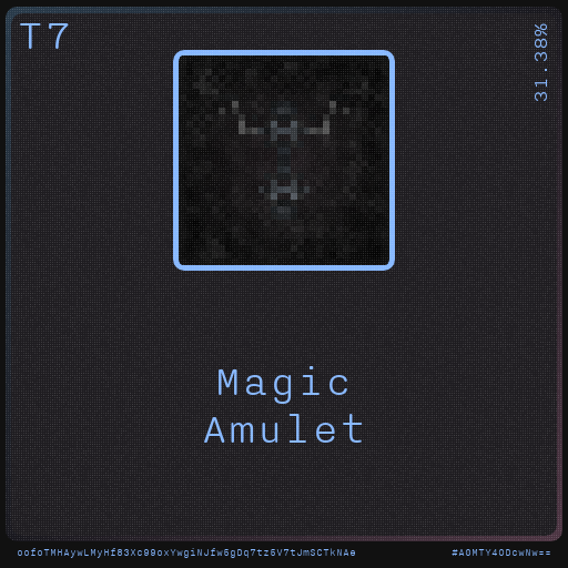 Gear for your quests - Amulet #6 static token preview