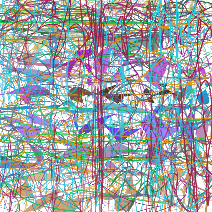 Action Painting #5 static token preview