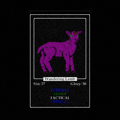 SACRIFICIAL LAMBS #9 static token preview