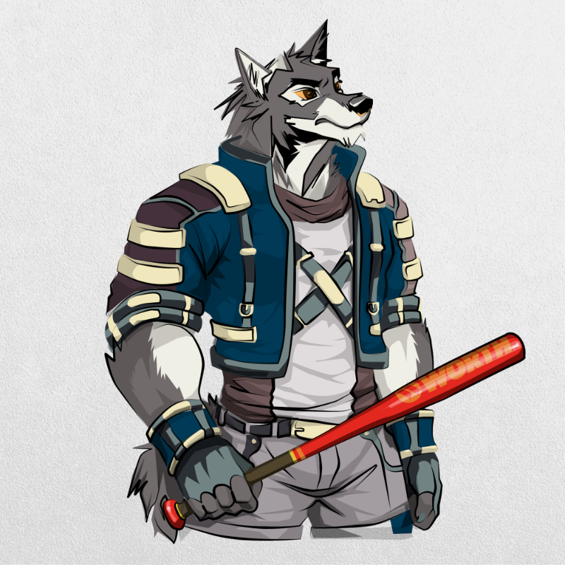 Wolf-soldier #16 static token preview