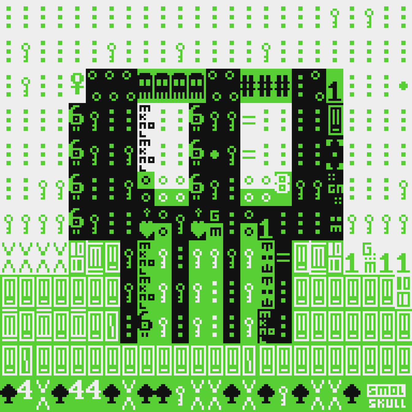 ASCII-SMOLSKULL #291 static token preview