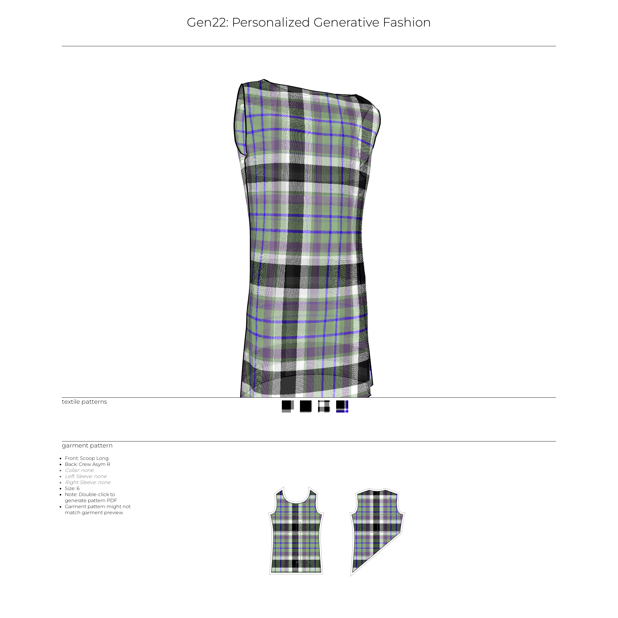 Gen22: Personalized Generative Fashion #89 static token preview