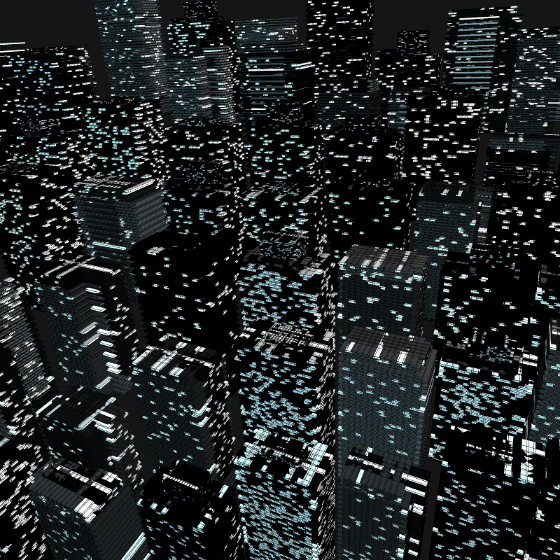 Night city glow #12 static token preview