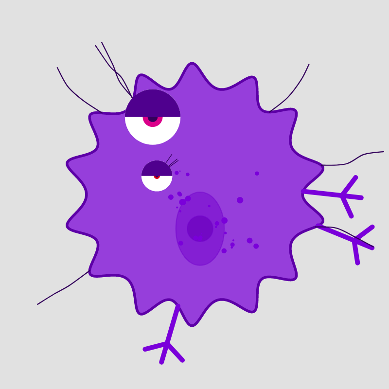 Virus generative #5 static token preview